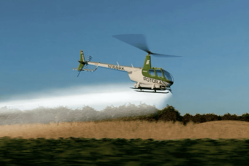 The first Sprayhawk production aircraft has been completed and is undergoing ground testing ahead of delivery to an agricultural partner in the US Midwest later this year. - Photo: Rotor Technologies