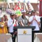 Menteri Koordinator Bidang Infrastruktur dan Pembangunan Kewilayahan, Agus Harimurti Yudhoyono (AHY), meresmikan Jalan Lingkar Utara Jatigede di Kabupaten Sumedang.
