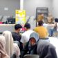 Pada hari pertama pelaksanaan, tercatat sebanyak 300 permohonan KTP yang telah di proses.