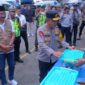 Kapolda Jawa Barat, Irjen. Pol. Dr. Rudi Setiawan, melakukan pengecekan langsung terhadap Pos Pengamanan dan Pelayanan di Rest Area Km 166 A Tol Cipali.