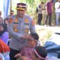 Kapolda Jawa Barat Irjen Pol Pipit Rismanto meresmikan Jembatan Merah Putih Presisi di Kampung Pamoyanan, Desa Panenjoan, Kecamatan Cicalengka, Kabupaten Bandung. 