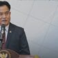 Menteri Koordinator Bidang Hukum, Hak Asasi Manusia, Imigrasi, dan Pemasyarakatan (Menko Kumham Imipas) Yusril Ihza Mahendra. 