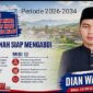 Dapat nomor urut 4, Dian Wahyudi usung transparansi dan gotong royong untuk Desa Leles. (Poto. Dok. H Kumar)