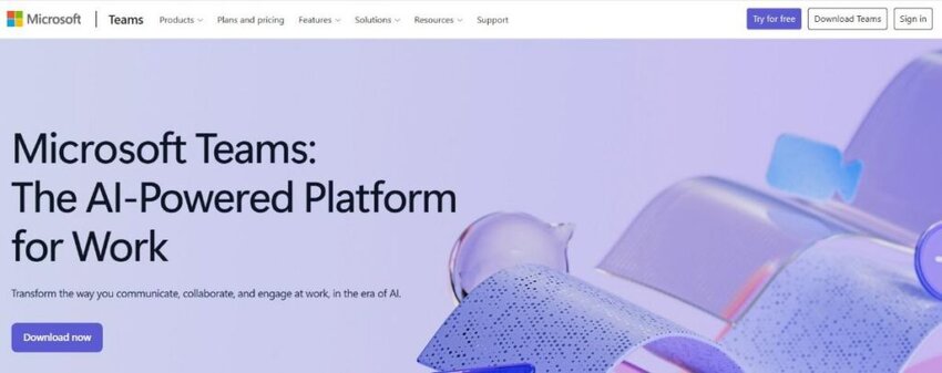MicrosoftTeams homepage