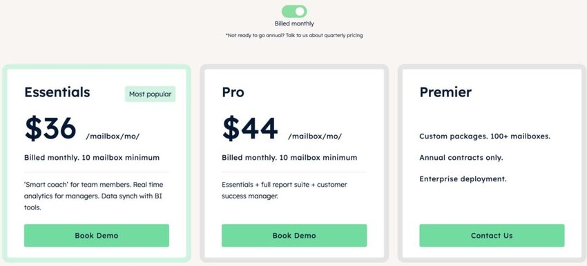 timetoreply pricing