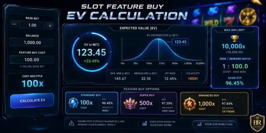 Slot Feature Buy EV Calculation