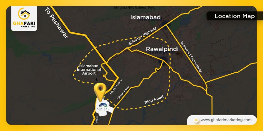 Capital Smart City Islamabad (UPDATED) 2022 Payment Plan Location NOC