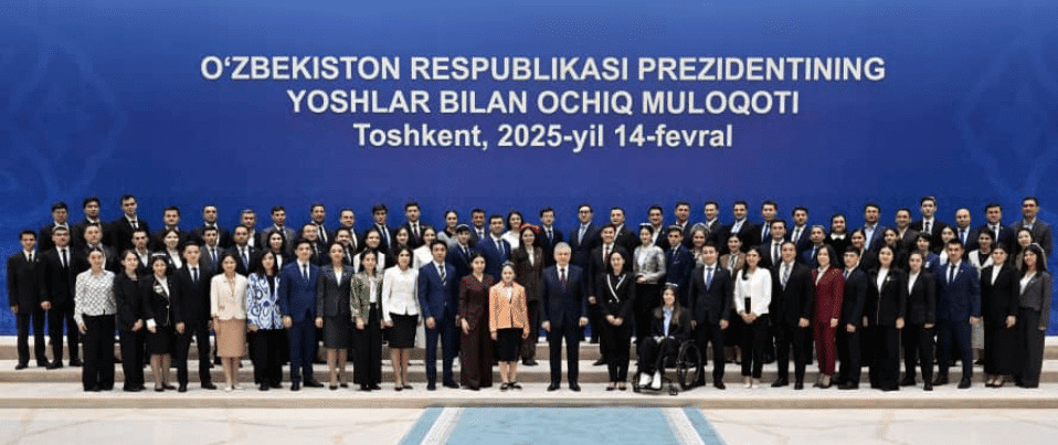 President of Uzbekistan Shavkat Mirziyoyev met with Youtubers, educators, artists,