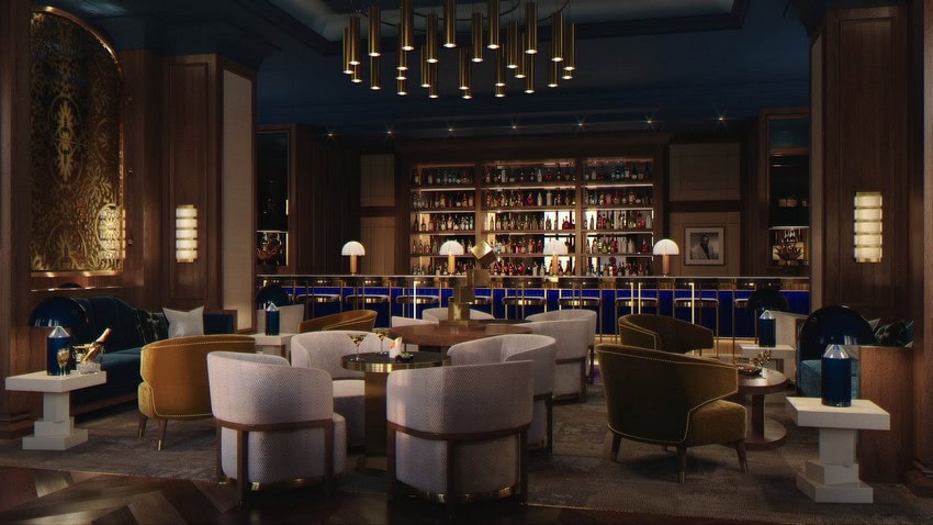 hilton-muscat-dukes-bar-3 hilton-muscat-dukes-bar-3 alex kravitz design Alex Kravitz Design: Compelling And Immersive Interior Narratives hilton muscat dukes bar 3