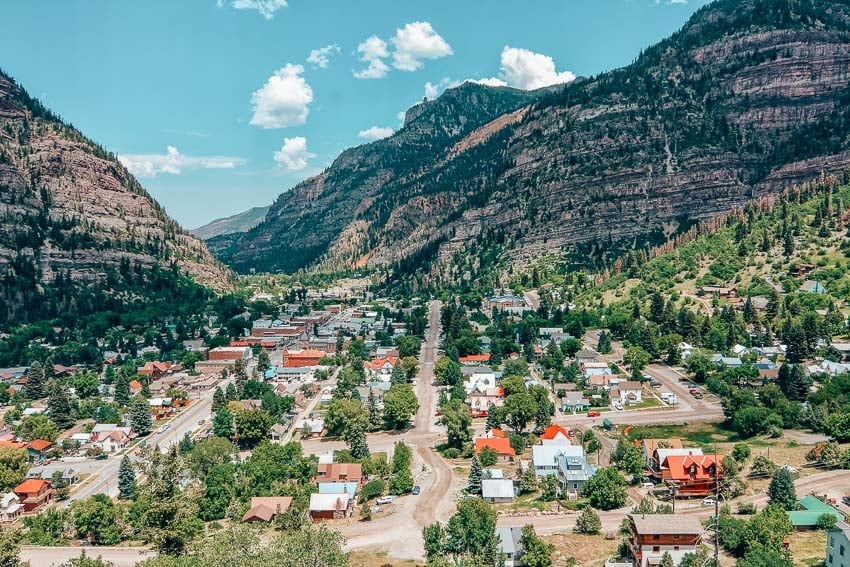 Ouray, Colorado, one of the best places to visit in Colorado.