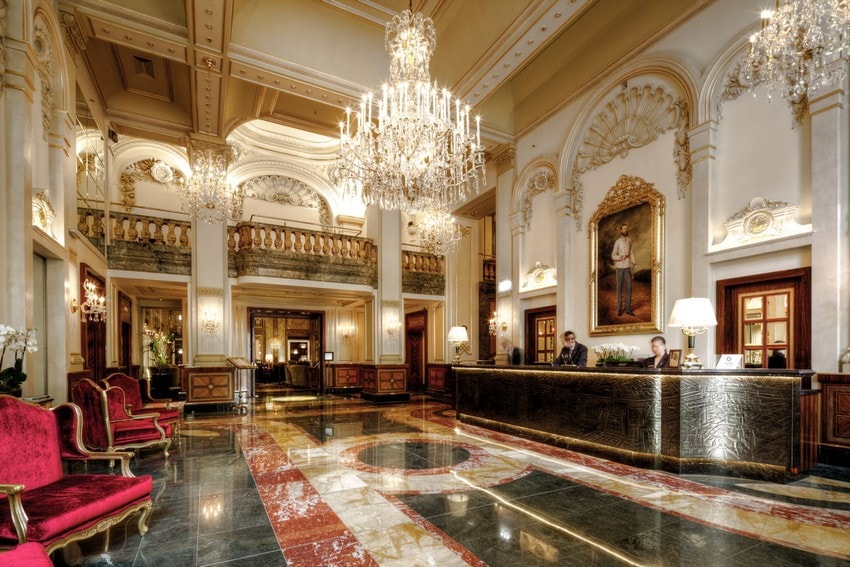 imperial-vienna-hotel-reception imperial-vienna-hotel-reception alex kravitz design Alex Kravitz Design: Compelling And Immersive Interior Narratives imperial vienna hotel reception