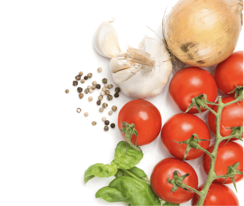 fresh food ingredients