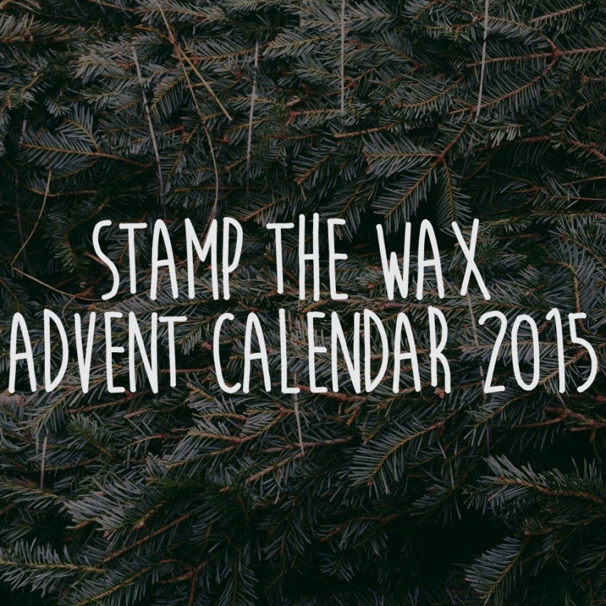 stamp the wax