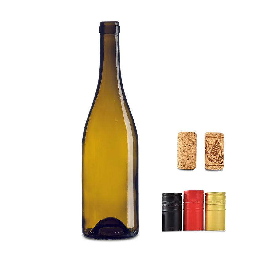 Bottiglia di Borgogna da 750 ml all'ingrosso