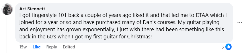 Fingerstyle 101 Facebook Group - Art