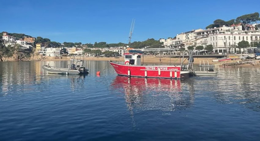 Triton Diving Llafranc, un centro con historia