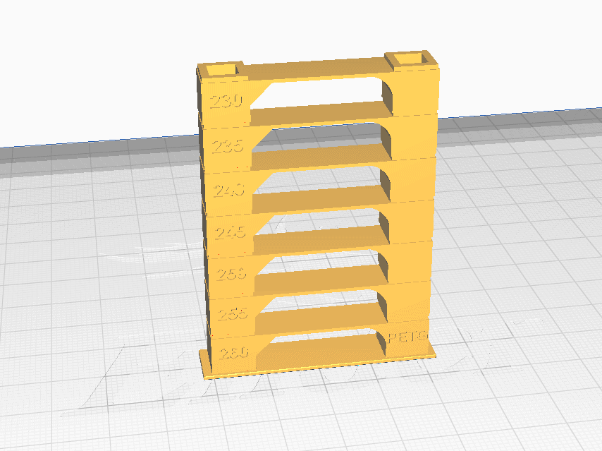 cura petg temp fan tower example