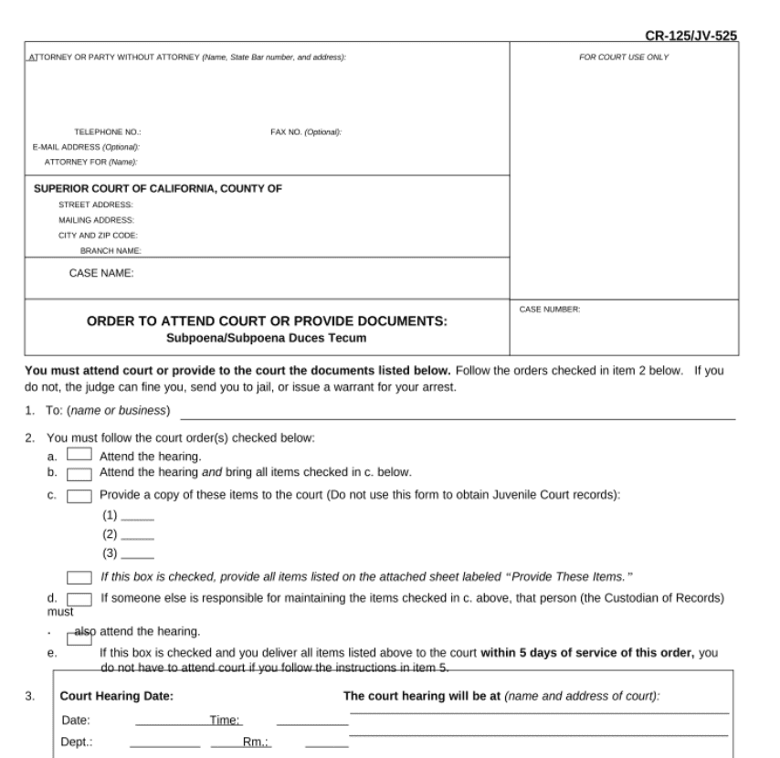 Court Docs - La Jolla Mobile Notary Court Docs