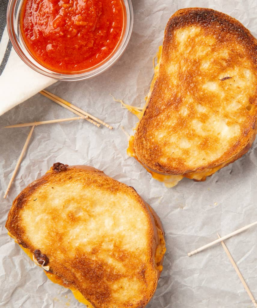 air fryer grilled cheese