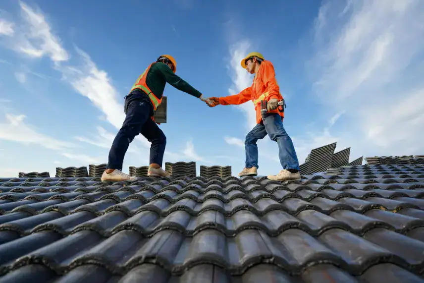 Tile roof in Manchester