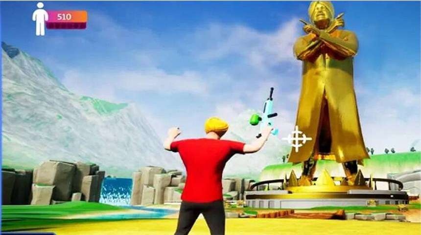 Daler Mehndi's plot Balle Balle Land