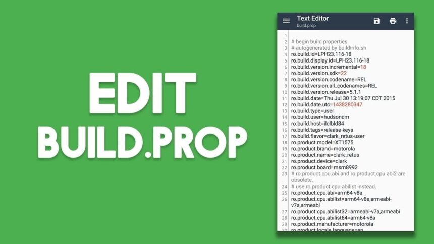 edit build prop