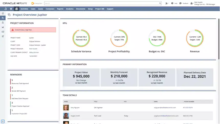 NetSuite-2022.1-Project-360-dashboard