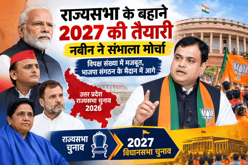 उत्तर प्रदेश राज्यसभा चुनाव 2026 और नितिन नबीन