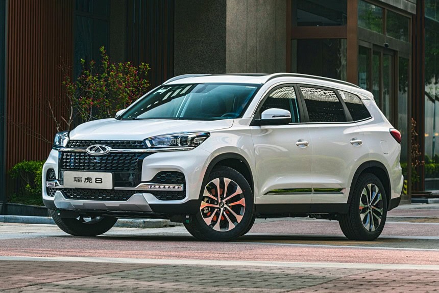 Семиместный кроссовер Chery Tiggo 8: версии для России Семиместный кроссовер Chery Tiggo 8: версии для России