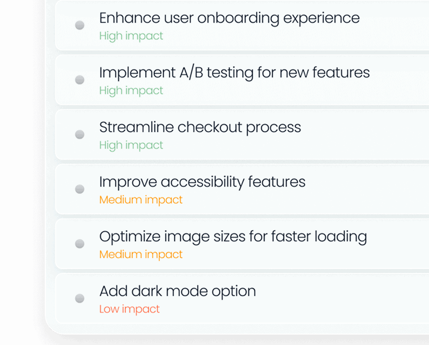 Yo MaaS AI Marketing Action Stream Prioritized Tasks