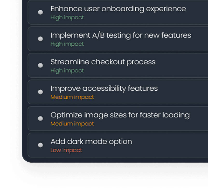 Yo MaaS AI Marketing Action Stream Prioritized Tasks