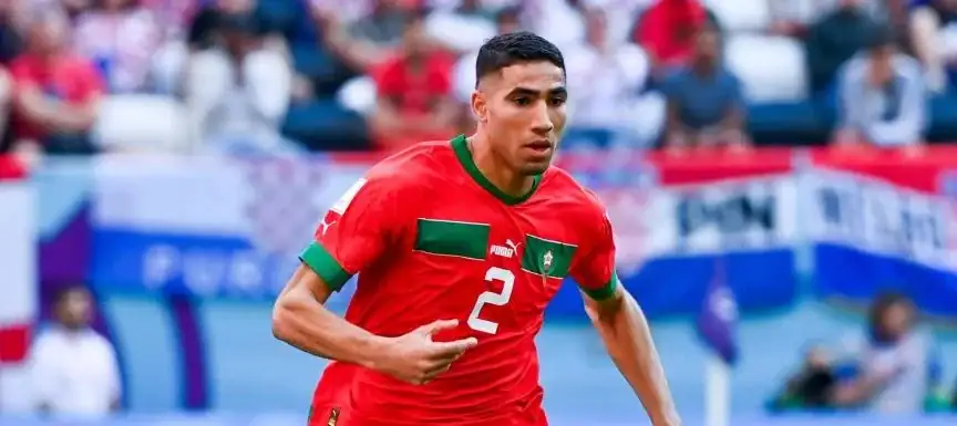 alt= Hakimi bientôt de retour avec le PSG