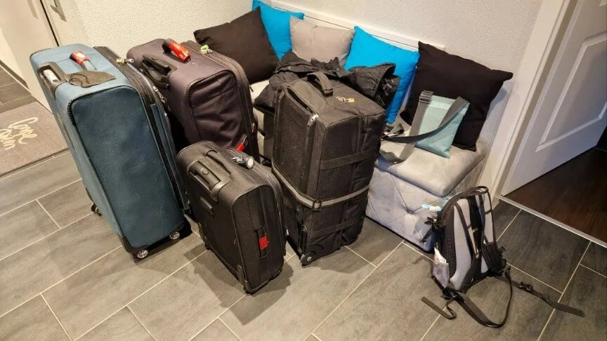 Fertig gepackt nach Packliste - Der Urlaub kann starten