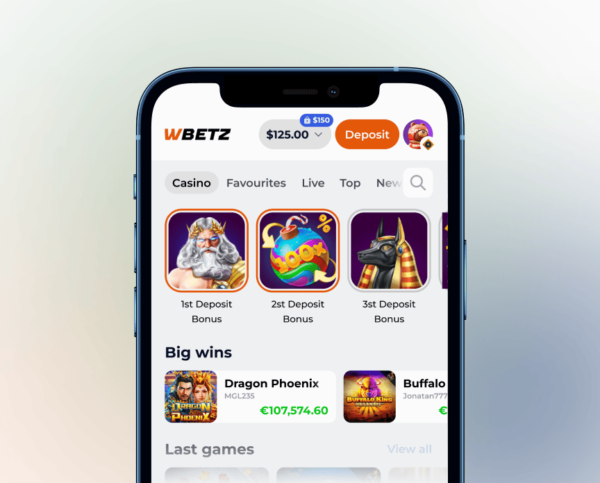 Inloggen bij Wbetz Casino - Wbetz Casino Online