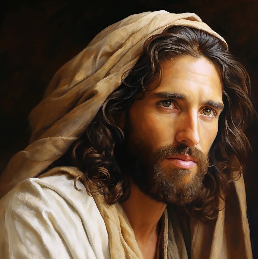 Historical Figures Depiction of Jesus of Nazareth, whose Golden Rule serves as a foundation for equitable treatment and universal dignity.