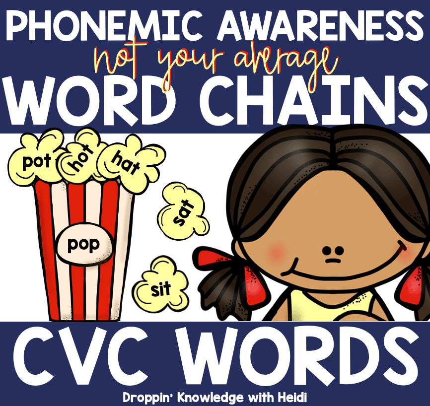 Not Your Average Word Chains - CVC Words
