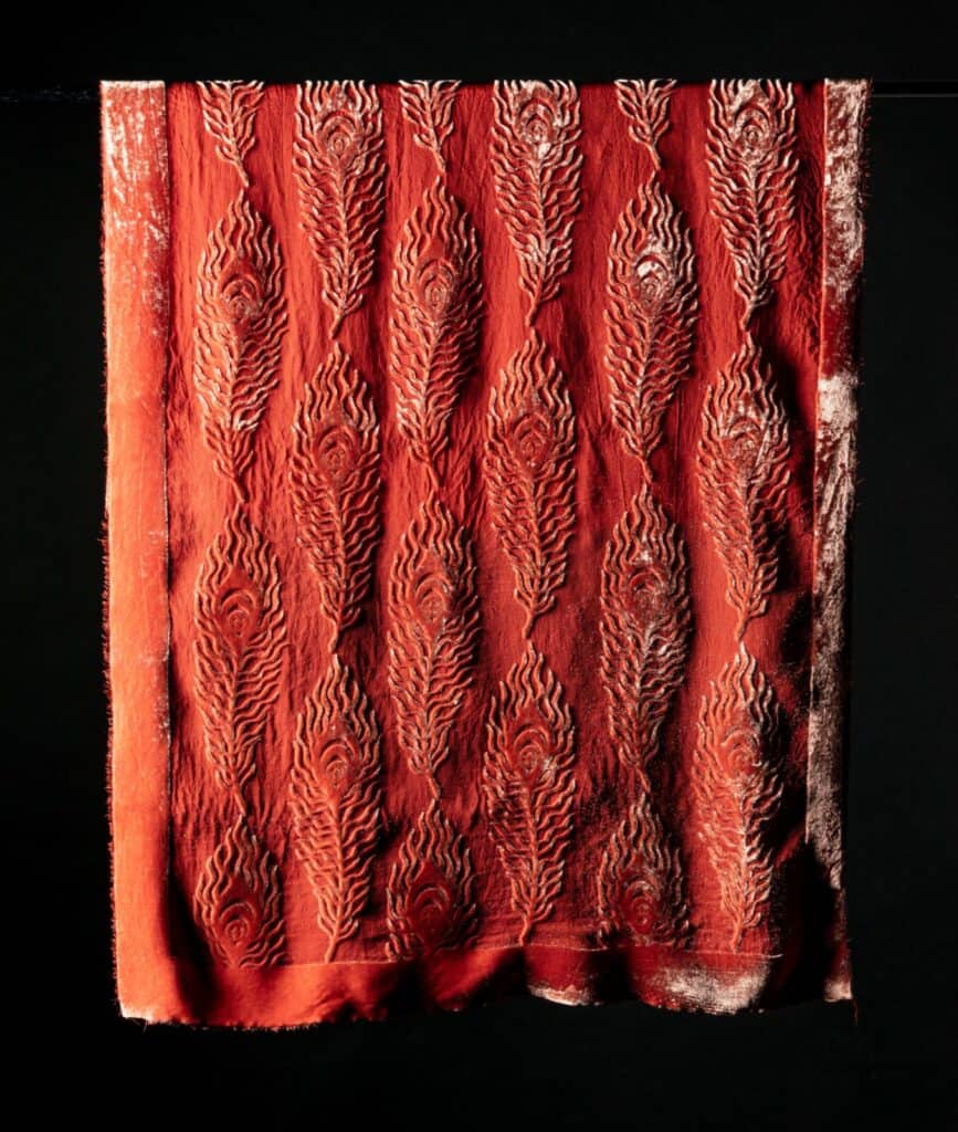 LIFENG LIAO's digital landscapes and silken materials, in The Cold Magazine — artwork 2