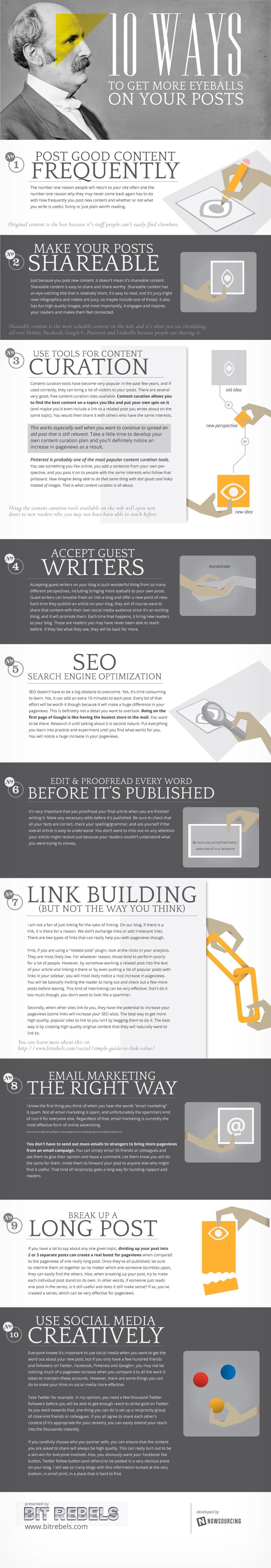 10 Ways to Get More Eyballs on Your Content