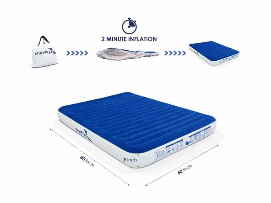 EnerPlex -Luxury-Queen-Size-Airbed-Bed