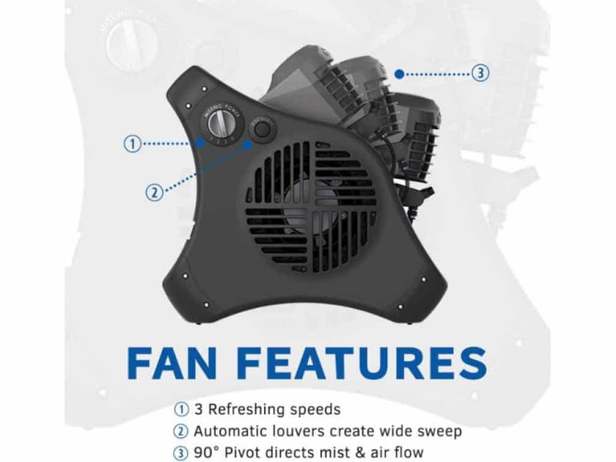 Lasko 7050 fan features