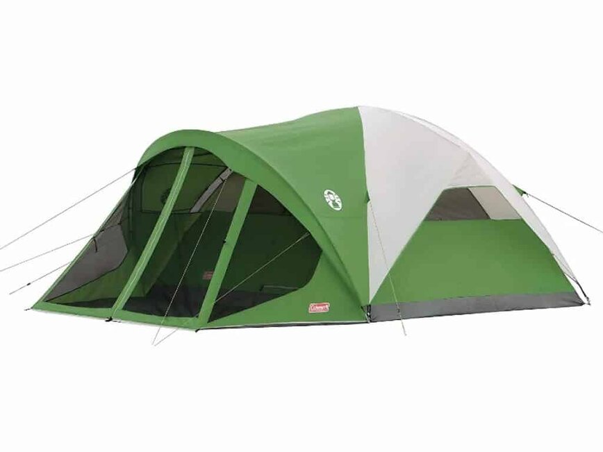 coleman dome tent with screen room