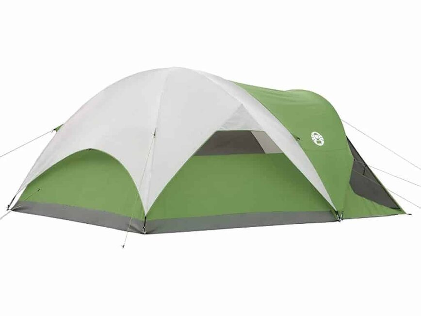 coleman dome tent with screen room