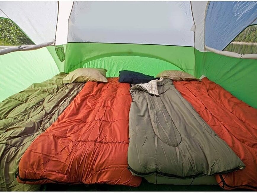 coleman dome tent with screen room