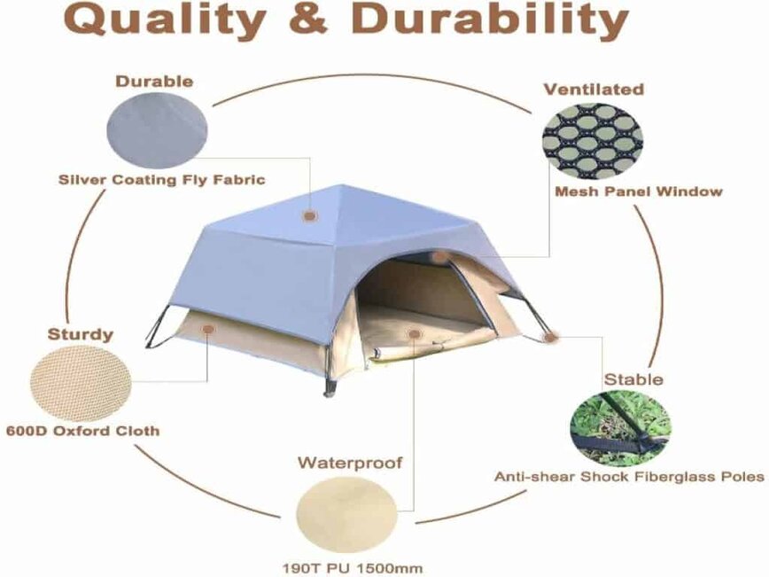 yolafe portable pet tent