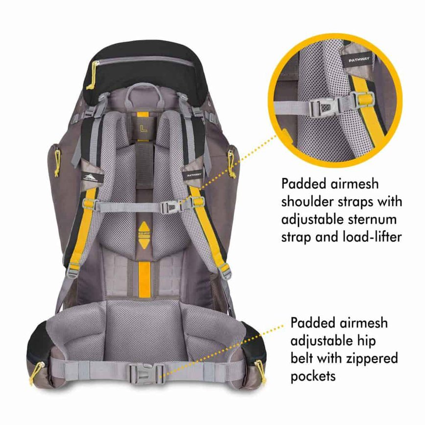 High sierra hiking backpack - photo 4