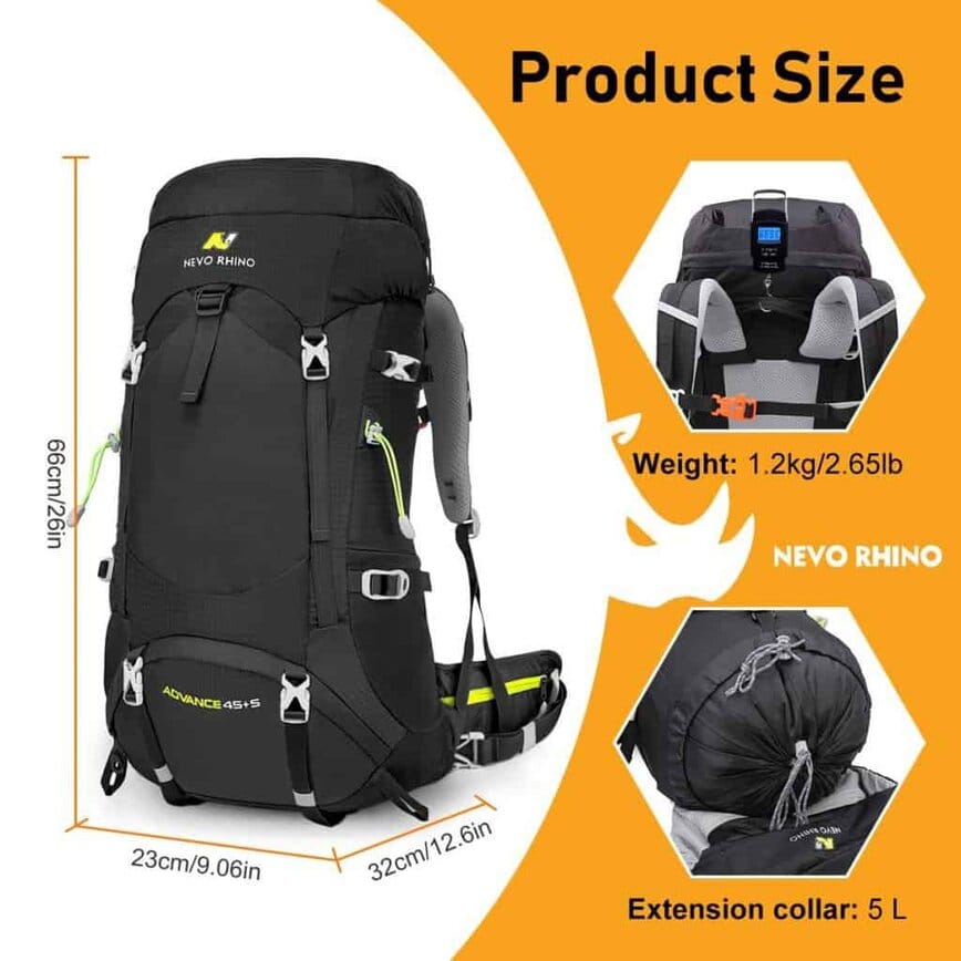 Nevo rhino internal frame backpack - photo 2