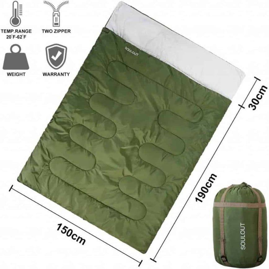 Soulout warm army sleeping bag - photo 2