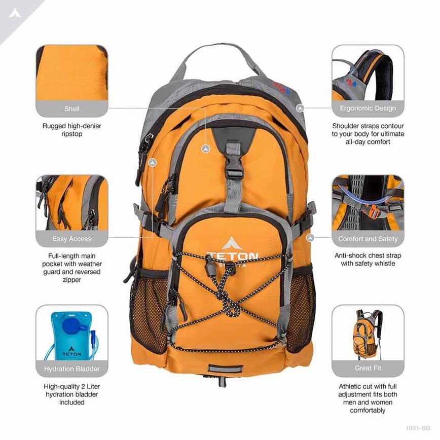 Teton sports oasis 1100 backpack - photo 2