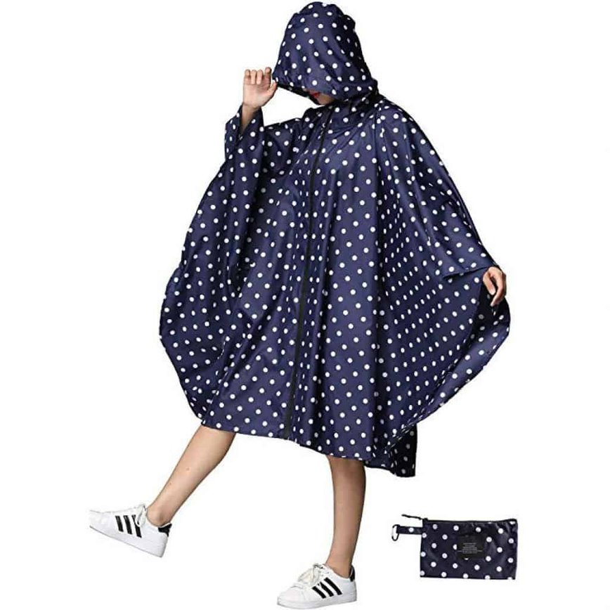 Women rain poncho waterproof - photo 4