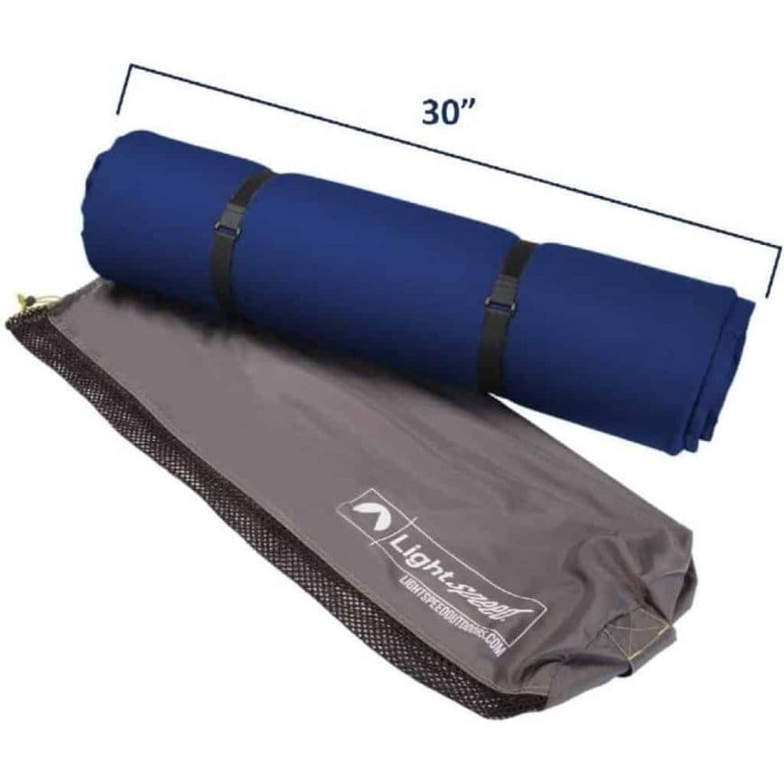 Lightspeed Outdoors XL Super Plush FlexForm Pad in packed state